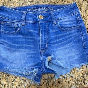 Jean cutoff shorts